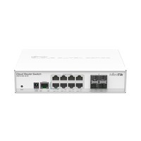 CRS112-8G-4S-IN Cloud Router Switch ออกใบกำกับภาษีได้ ประกัน2ปี ปีแรกประกันศูนย์-เปลี่ยนตัวใหม่ ปีที