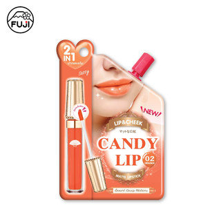 เมจิ แคนดี้ ลิป แอนด์ ชีค ออเรนจ์ 02 2 ก. MEIJI CANDY LIP &amp; CHEEK ORANGE 02 2 G.