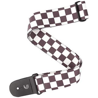 Planet waves Large Checkerboard P20W1420 (Black/White) สายสะพายกีต้าร์ลายหมากรุก