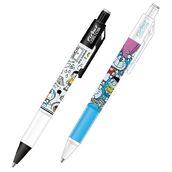 New !! ดินสอกด ดินสอกดญี่ปุ่น เขย่าไส้ Fullst ลาย Doraemon x Sponge Bob พร้อมส่งค่ะ
