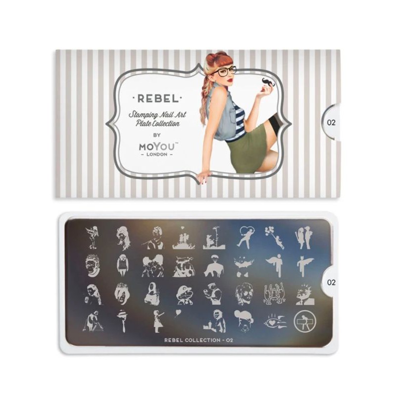 MoYou London เซตปั๊มลายเล็บ ทำง่าย สวย คม ชัด