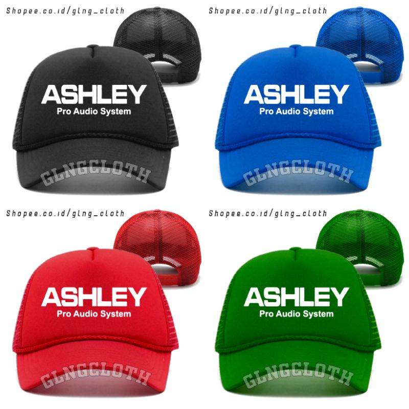 หมวกเบสบอล Topi Ashley Sound System - หมวก Topi Ashley Trucker