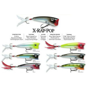 RAPALA X-RAP POP XRP 07 POPPER สุดยอดน้ําล่อ