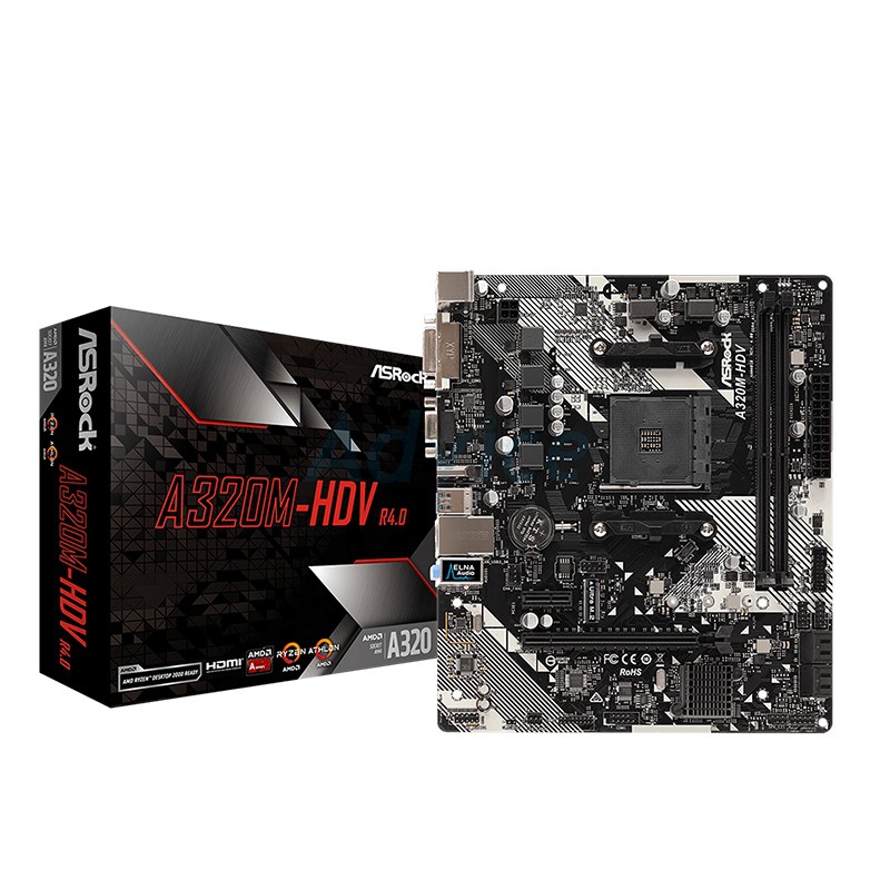 (AM4) ASROCK A320M-HDV R4.0