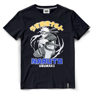 #เสื้อยืดคอกลม#เสื้อยืดนินจานารูโตะ Naruto NT-007-BKS-4XL