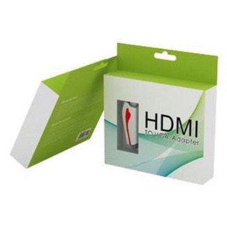 HDMI to VGA ตัวแปลง Mini hdmi Video Converter Adapter with Power and Audio PS3 /PS4 / XBOX /360 Projector LE.