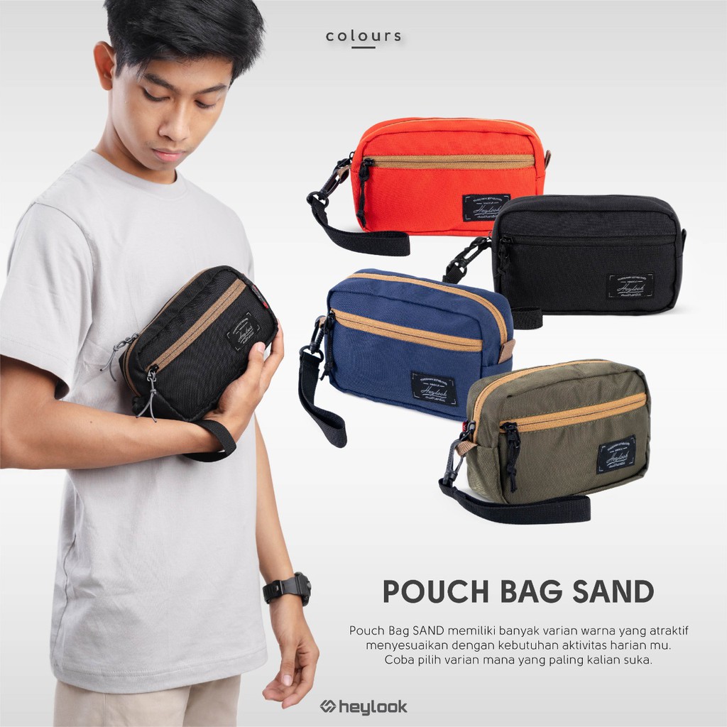 Heylook Official - Pouch Bag SAND Men Women Premium