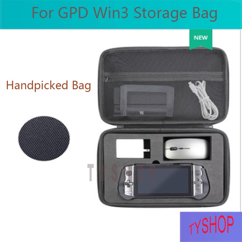 For GPD win3 Protective Cover Anti-collision Backpack Box Game Console Inliner Portable