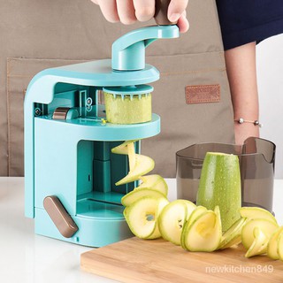 ที่หั่นผัก เครื่องตัดผักแบบเกลียว สไตล์ญี่ปุ่นMulti-Function Manual Veggie Spiralizer Vegetable Slicer