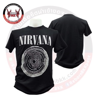 เสื้อวง Nirvana ลิขสิทธิ์แท้100%ลายVestibule ป้ายสกรีนคอ