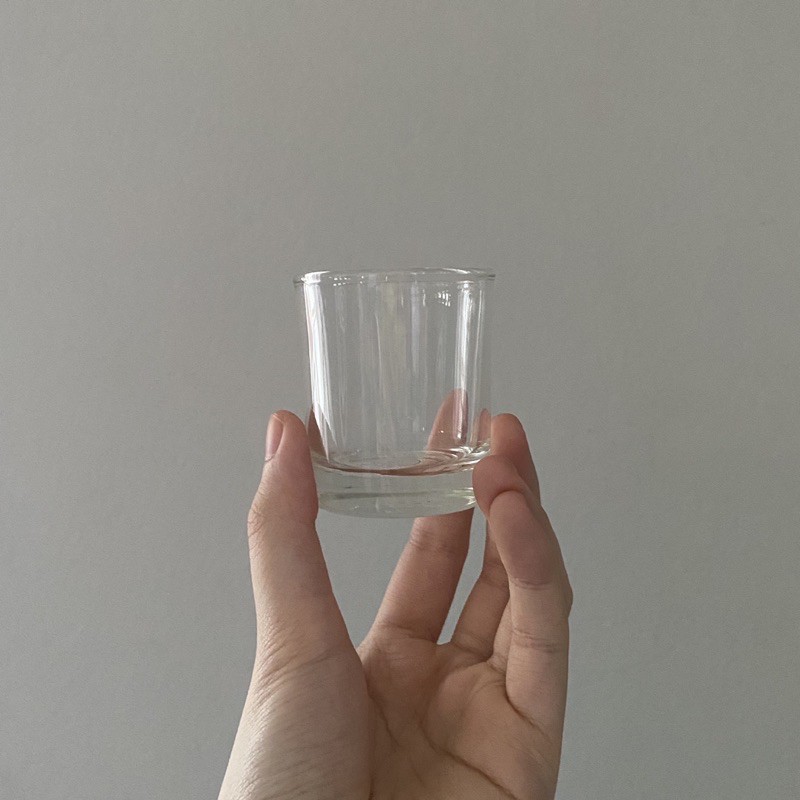 แก้วช็อตใสใบเล็ก Ponsirishop Ponsiriceramic
