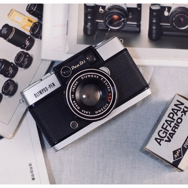 กล องฟ ล ม Olympus Pen D3 Lens F1 7 พร อมใช งาน Shopee Thailand