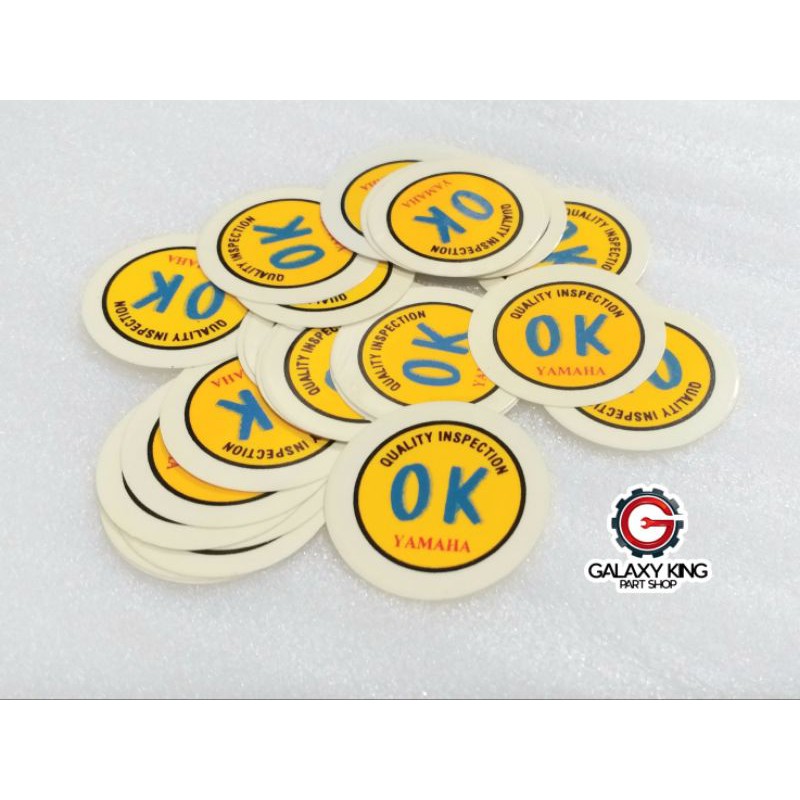 สติ๊กเกอร์ สติ๊กเกอร์ OK YAMAHA UNIVERSAL