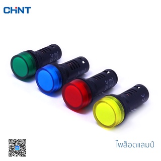 Pilot Lamp ไพล็อตแลมป์ CHINT ไพล็อตแลมป์ pilot lamp รุ่น ND16-22B/2 วัสดุพลาสติก