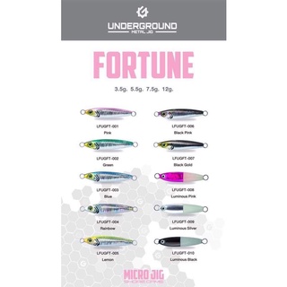 Micro Jig Underground Fortune 3.5 - 12 กรัม