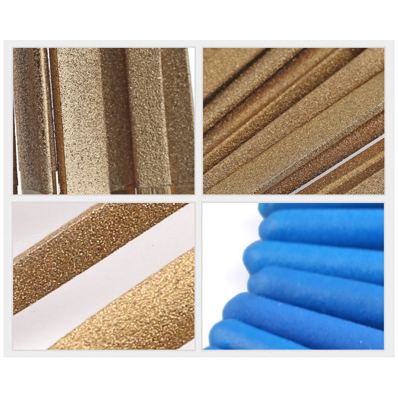 [ปริมาณมากราคาดี] ชุดไฟล์เพชรชุดจานขนาดเล็กแห้วรอบไฟล์สามเหลี่ยมไฟล์เพชรรวม - รูปที่ 7