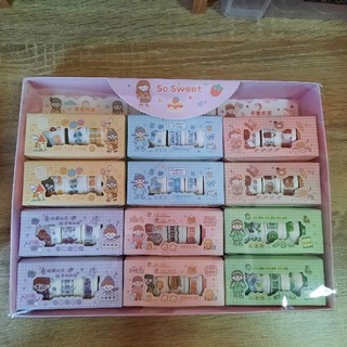 พร้อมส่ง เทปตกแต่ง วาชิเทป เทปการ์ตูน เทปน่ารัก