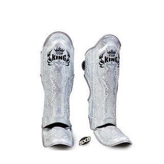 Top King Shin Guards TKSGSS02 Silver