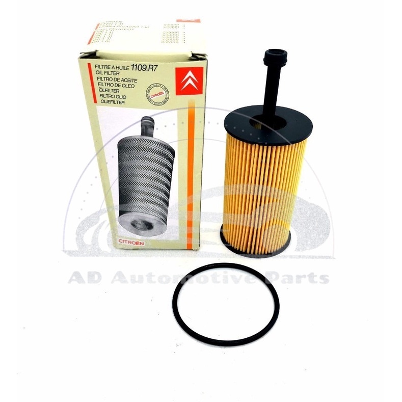 กรองน้ํามันเครื่องสําหรับ Peugeot 307 - อะไหล่ No: 1109R7 DF
