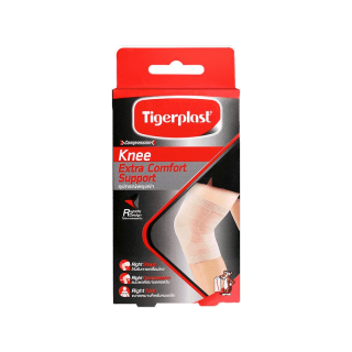 Tigerplast ไทเกอร์พล๊าส ซัพพอร์ตเข่า Extra Comfort Knee Support ที่รัดเข่า