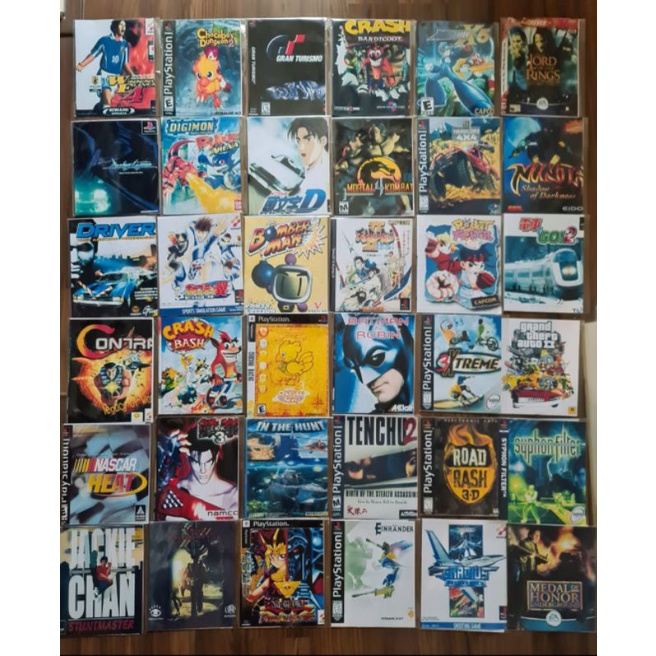 แผ่นเกม PlayStation 1 (PS1) แผ่นละ 50 บาท