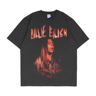 oversize T-shirt เสื้อยืด BILLIE EILISH ขนาดใหญ่ พรีเมี่ยม สําหรับผู้ชาย และผู้หญิง S-5XL