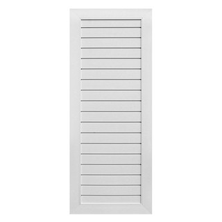 ประตูUPVC ภายนอก บานเกล็ด ECO-DOOR TLW 80X200CM ขาว (แบบเจาะลูกบิด) (1 ชิ้น/คำสั่งซื้อ)