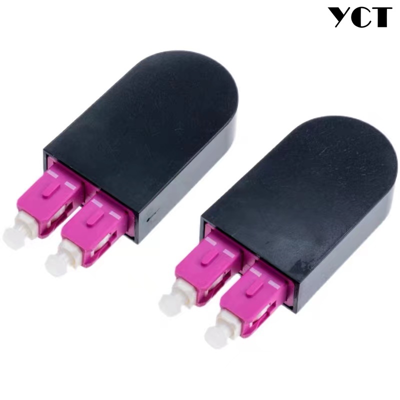 5pcs om4 multimode SC optical fiber loop device fiber optic surround device connector SC gyrator cou