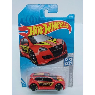 Volkswagen Golf GTi momo รถเหล็ก Hot wheels แท้