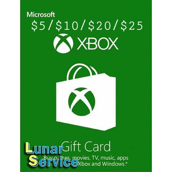 Xbox Gift Card US - Xbox US $5 / $10 / $20 / $25 สำหรับ US Account (*ส่งฟรี ส่งทันที)