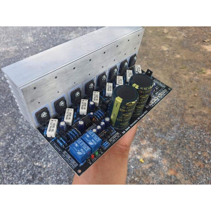 โมดูลเครื่องขยายเสียงแบบ multi function 200+200 W
