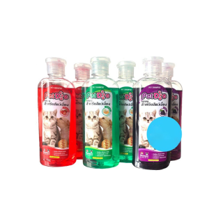 สบู่อาบน้ำสุนัข สบู่อาบน้ำแมว Pet Shampoo กลิ่นสตอเบอรี่,กลิ่นแคนตาลูป,กลิ่นองุ่น ขนาด 280 มล.