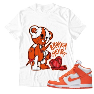 [S-5XL]เสื้อเชิ้ต พิมพ์ลายหัวใจ Dunk High Syracuse ออกแบบดี แบบกําหนดเอง