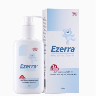 Ezerra Extra Gentle Cleanser 150ml  ผลิตภัณฑ์ทำความสะอาดผิวหน้า และผิวกาย