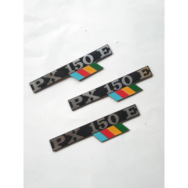 สัญลักษณ์เวสป้า PX 150 E ธงสแตนเลส