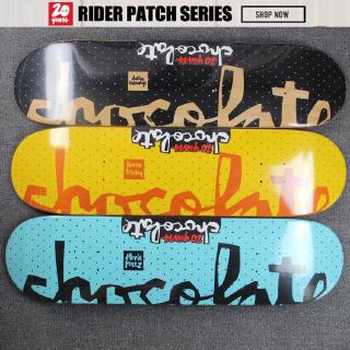 Imported chocolate double warped four-wheel skateboard, professional board  CANANDIAN MAPLES DECK