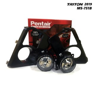 Pentair ไฟตัดหมอก sportlight mitsubishi triton 2019 black