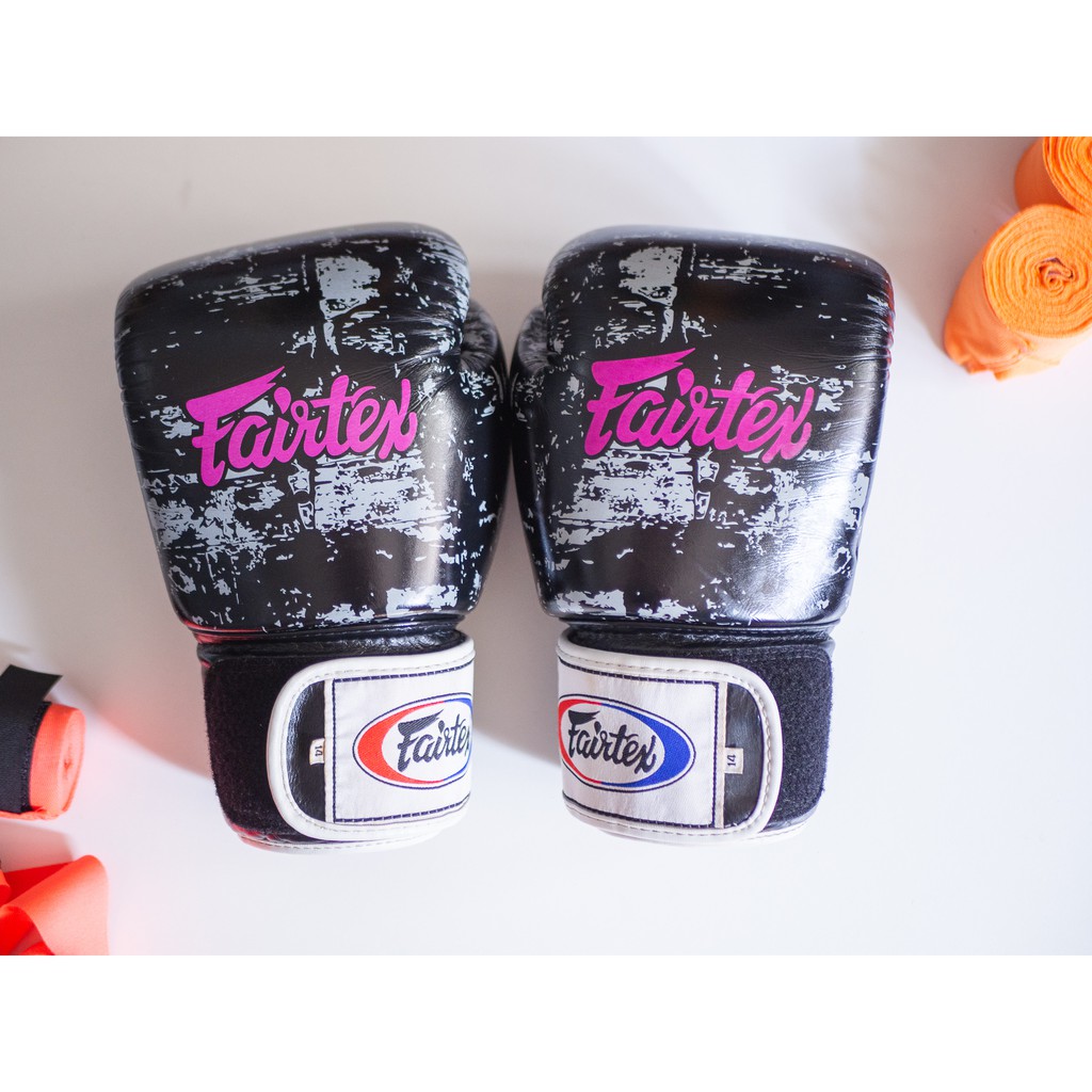 Fairtex Boxing Gloves model BGV-1 Dark Cloud 14 Oz