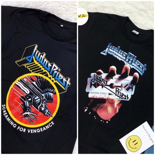 เสื้อวง Judas Priest พิมพ์ หน้าหลัง