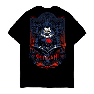 เสื้อยืดโอเวอร์ไซส์เสื้อยืด ลายการ์ตูนอนิเมะ Kizaru Death Note SHINIGAMI RYUKS-3XL