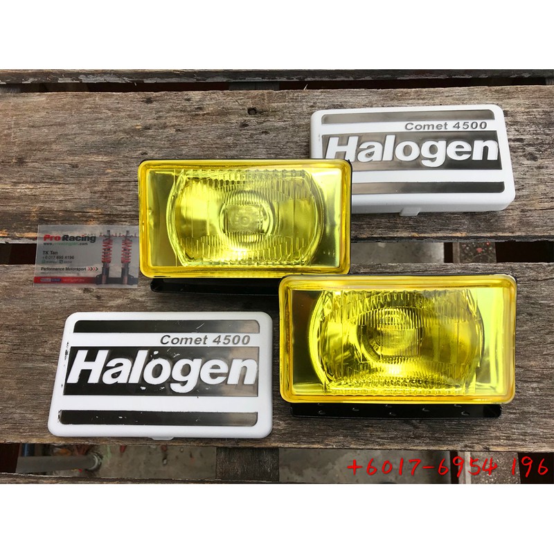 2 ไฟสปอร์ตฮาโลเจน Sepasang AE86 SAGA ไฟสปอร์ตฮาโลเจน Foglamp สีเหลือง Gen2 Kancil Alza Wira waja Iswara Ke70