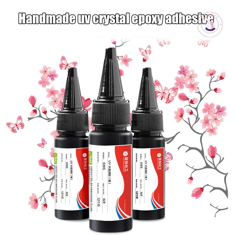 UV Resin Glue Ultraviolet Cure Gel Fast Curing Hard DIY for Jewelry Making Crafts bonnie1.th