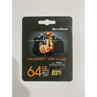 (ลดล้างสต๊อก)MicroFlash Micro SD Card Class10 70MB/s