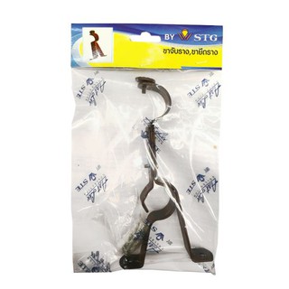 อุปกรณ์รางม่าน STE ขาจับราง 2 ชั้น รุ่น DL4-30 ขนาด 30 มม. x 17.50 ซม. สีโอ๊คเข้ม