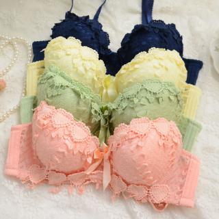 พร้อมส่งจากไทย💥Sanay Bra💥 (N224) เสื้อชั้นในลายลูกไม้ Sexy มีฟองน้ำเสริมมีโครงดันทรง ทรงสวย สำหรับผู้หญิง