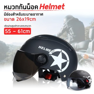 หมวกกันน็อค ขับขี่มอไซค์ นิรภัย เพิ่มควาปลอดภัยในทุกๆการขับขี่ [HELMET]