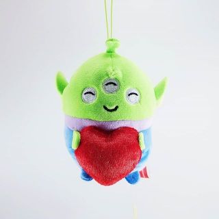 (พร้อมส่ง) พวงกุญแจ ที่ห้อยตุ๊กตา Disney - กรีนเมน Greenmen Toy Story l แท้ 🇯🇵