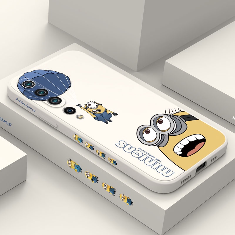 เคสโทรศัพท ์ สําหรับ Xiaomi Mi 10 9 Monster Banana Liquid ซิลิโคนป ้ องกันรอบ ๆ