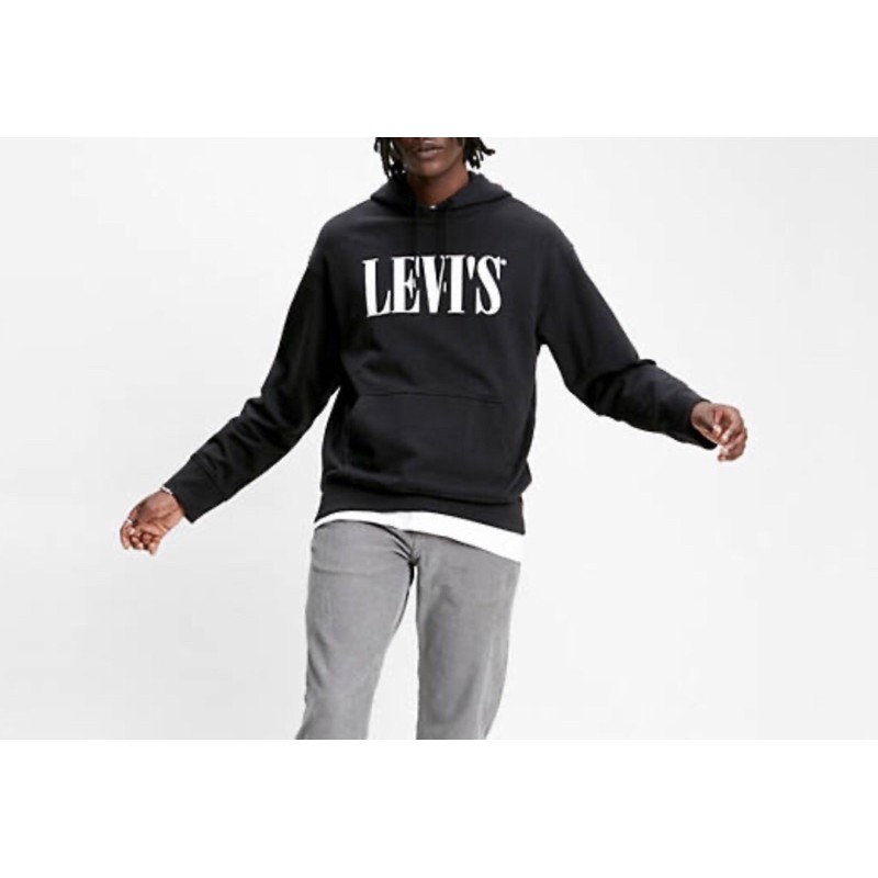เสื้อฮู้ดดี้ Levi’s สีดำ