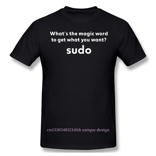 เสื้อยืด พิมพ์ลายการ์ตูนตลก Sudo Debian Engineer ขนาดใหญ่